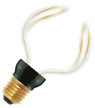 Bailey | LED-lamppu | Suuri kanta E27 | Design-lamppu | Kirkas | 75mm | 12W