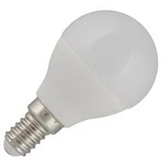Bailey | LED-lamppu | Pieni sovitin E14 | Pallolamppu | Opaali | 45mm | 6W