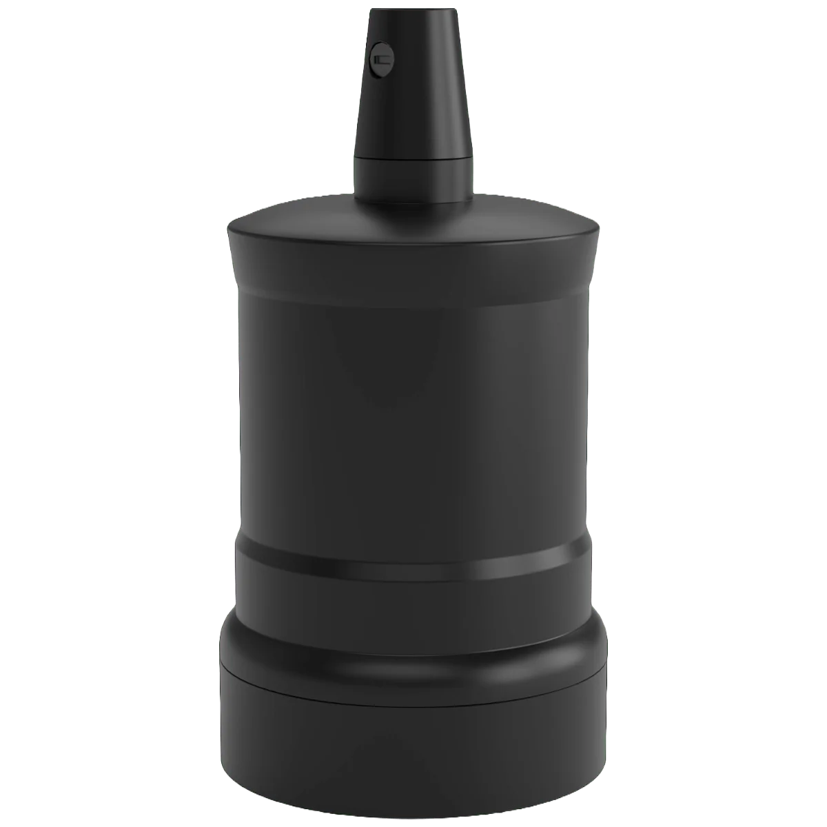 Calex | Lampunpidin | E27-asennus | Alumiini | Mattamusta | 60W