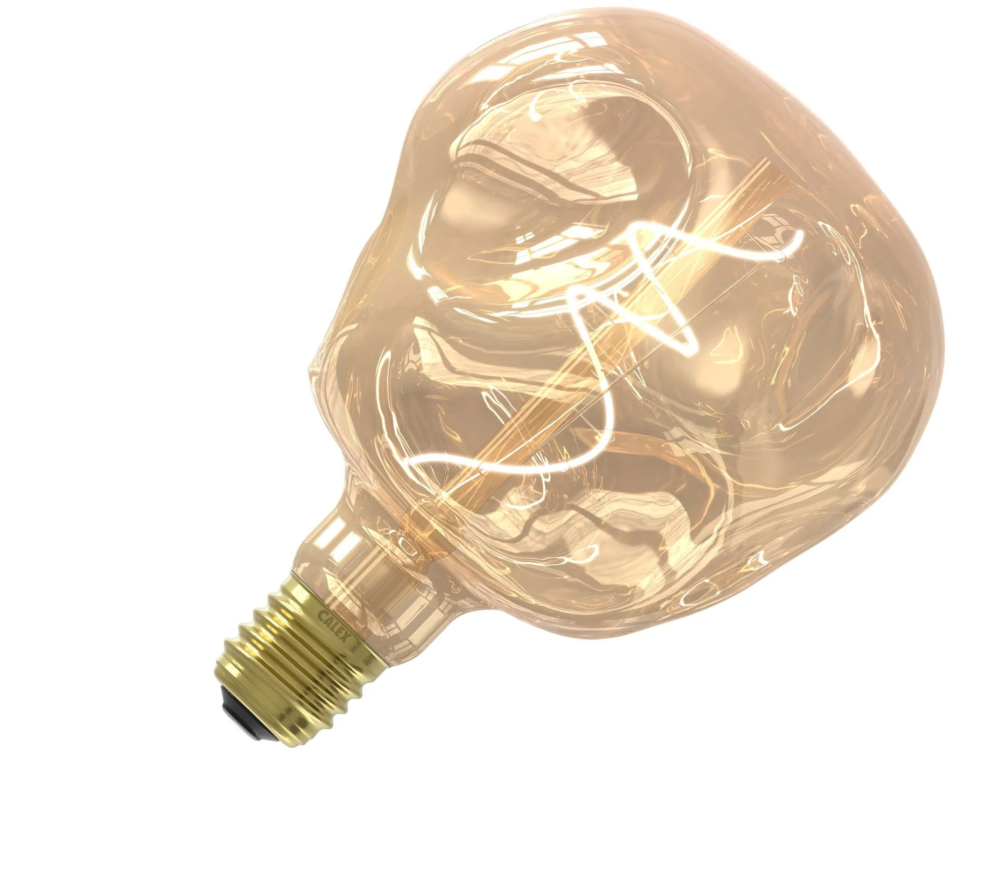 Calex | G125 Organic Neo | Gold | Flexfilamentti | 4W | E27-asennus