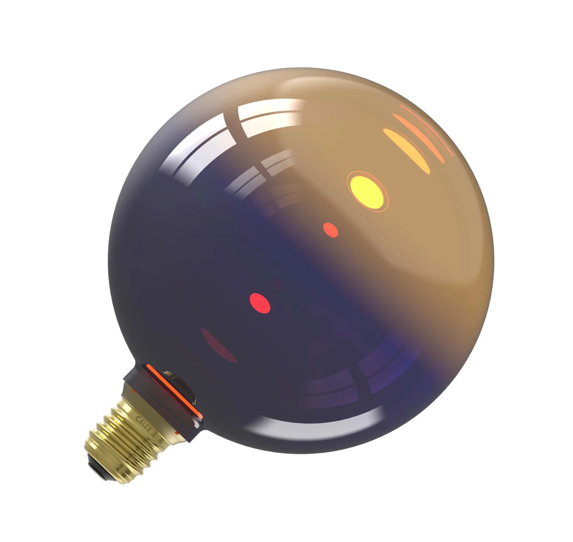Calex | LED Inception Kalmar | Gradient Black-Gold Glass | SMD | 3.5W