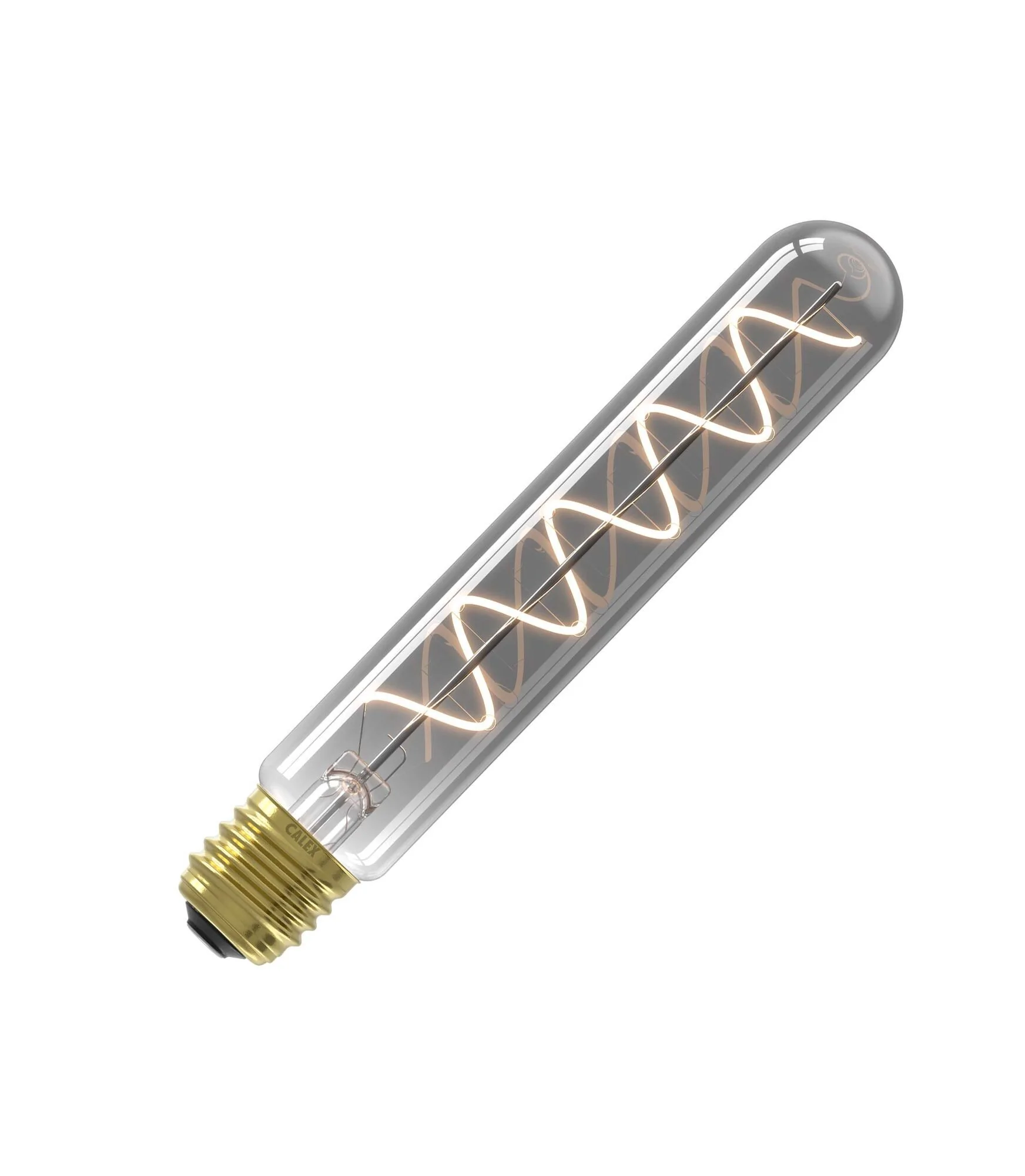 Calex | LED-hehkulamppu | Suuri pistorasia E27 | T45 | Putki | Titaani | 4W