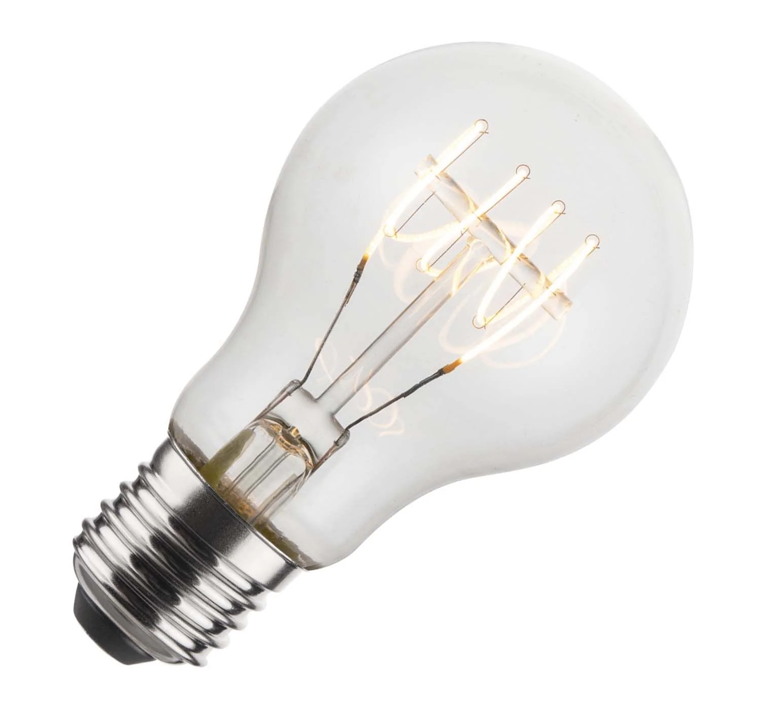Lighto | LED-hehkulanka | E27-asennus | Vakiolamppu | Kirkas | A60 | 60mm | 4W