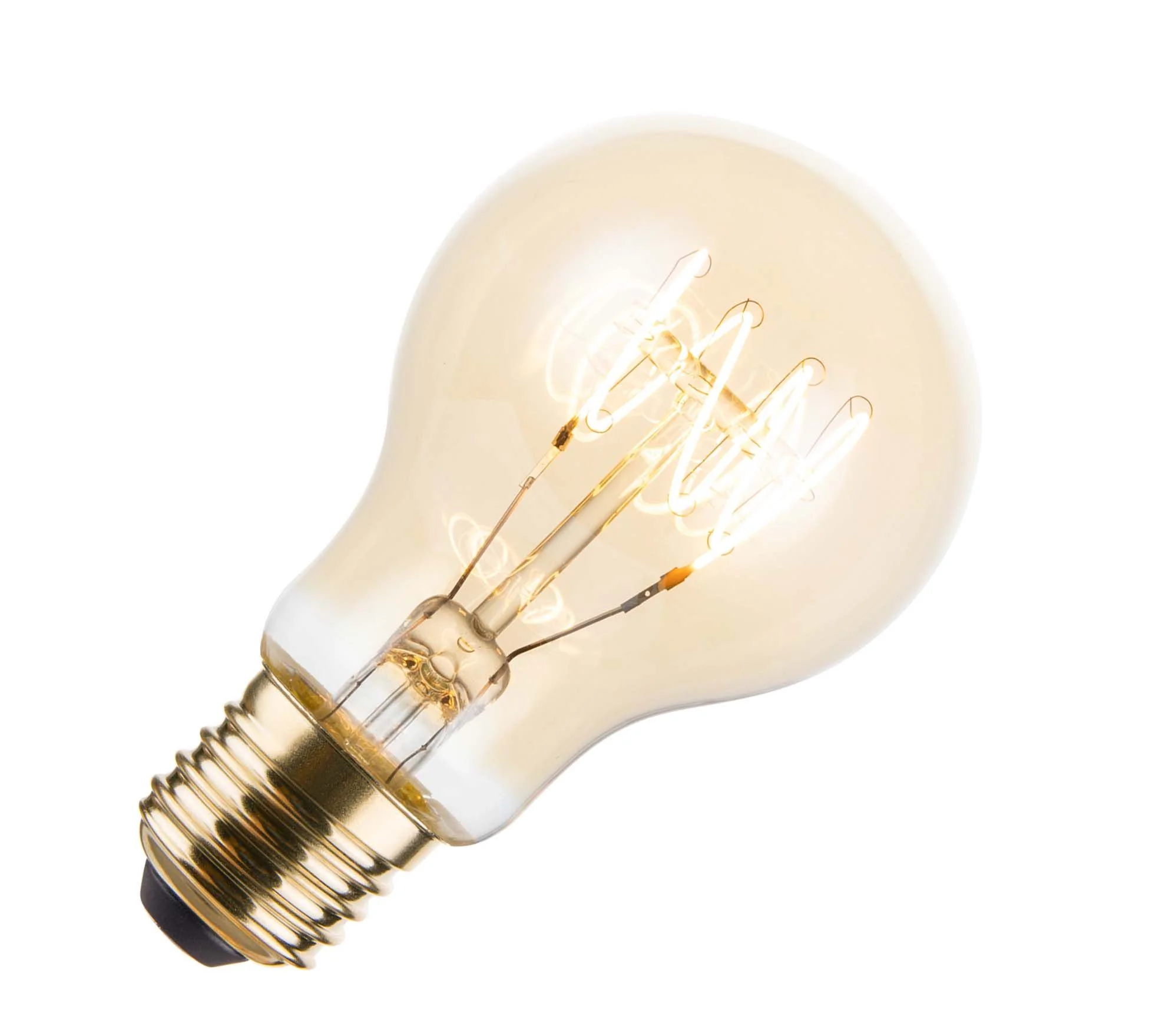 Lighto | LED-hehkulanka | E27-asennus | Vakiolamppu | Amber | A60 | 60mm | 4W