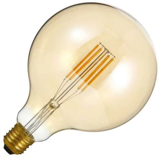 SPL | LED-lamppu | Suuri kanta E27 | 8W himmennettävä