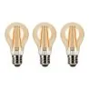 Bailey | 3x LED-lamppu | Suuri valaisin E27 | 6W
