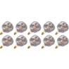 Lighto | LED-hehkulamppu | Suuri pistorasia E27 | Muut | Musta | 125mm | 4W | 10 kpl.