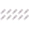 Lighto | LED-lamppu | G9-asennus | Pistokepolttimo | Kirkas | 12mm | 2.5W | 10 kpl