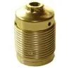 Messinkinen lampunpidin E27