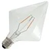 Bailey | LED-lamppu Pyramidi | Suuri kanta E27 Himmennettävä | 2W (korvaa 25W)