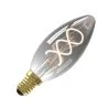 Calex | LED-hehkulamppu | Pieni asennus E14 | B35 kynttilä | Titanium | 4W
