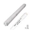 Lighto | LED TL + valaisin | T8 1x24W | 150cm | IP65 | Vesitiivis | korvaa 1x58W loisteputken.