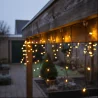Lighto | Jouluvalot | Jääpuikkovalot | IP44 | Sopii sisä- ja ulkokäyttöön | 8-toiminnot | 240 LED-valoa | 8-metrinen kaapeli
