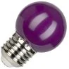 Bailey | LED-lamppu | Suuri sovitin E27 | Pallolamppu | Violetti | 45mm | 1W