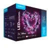 Modee | Jouluvalot LED-valonjohto | 3m | 288 valoa 8 valotilaa | IP44 | Vaaleanpunainen ja kylmä valkoinen valo