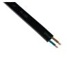 Lävistyskaapeli 2 x 1,5 mm neopreeni musta per metri