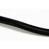 Kangaskaapeli musta 2x0.75mm 10 metriä