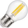 Lighto | LED-hehkulanka | Suuri kanta E27 | Pallolamppu | Kirkas | 45mm | 5W
