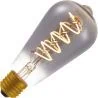 Lighto | LED-hehkulanka | Suuri kanta E27 | Edison-lamppu | Musta | 64mm | 4W