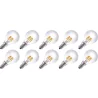 Lighto | LED-hehkulanka | Pieni E14-sarja | Pallolamppu | Kirkas | 45mm | 4W | 10 kpl.