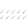 Lighto | LED-hehkulanka | Pieni E14-sokkelo | Kynttilävalaisimen kärki | Matta | 35mm | 2W | 10 kpl.