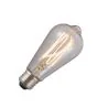 Lighto | LED-hehkulanka | E27-sokkeli | Edison-lamppu | Kirkas | ST64 | 64mm | 6W