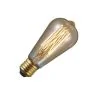 Lighto | LED-hehkulanka | E27-asennus | Edison-lamppu | Amber | ST64 | 64mm | 6W