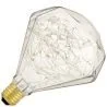 Bailey | LED-lamppu | Suuri valaisin E27 | Timantti | Kirkas | 123mm | 1,5W