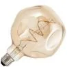 Bailey | LED-lamppu | Suuri kanta E27 Himmennettävä | 3W (korvaa 12W) Kultainen