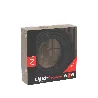 Calex | Tekstiilillä kääritty kaapeli | 2x0.75mm² | 1.5M | Musta | 60W