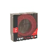 Calex | Tekstiiliin kääritty kaapeli | 2x0.75mm² | 1.5M | Punainen | 60W