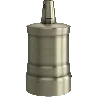 Calex | Lampunpidin | E27-asennus | Alumiini | Matta pronssi | 60W