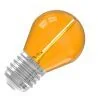 Calex | LED G45 | Oranssi | E27-asennus | 0,5-1W
