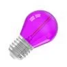 Calex | LED G45 | Violetti | E27-asennus | 0,5-1W