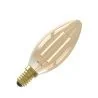 Calex | LED-hehkulamppu | Pieni asennus E14 | B35 kynttilä | Kulta | 3.5W