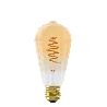 Calex | Smart | E27-asennus | Rustic | ST64 | Gold | 7W | Ohjaussovellus | Control app