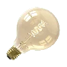 Calex | LED-hehkulamppu | Suuri asennus E27 | G95 Globe | Kulta | 5,5W | 3-vaiheinen himmennys