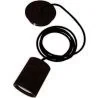 Calex Giant cord suspension E40 musta