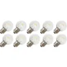Lighto | LED-lamppu | Suuri pistorasia E27 | Pallolamppu | Kirkas | 45mm | 1W | 10 kappaletta