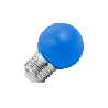 Lighto | LED-lamppu | Suuri kanta E27 | Pallolamppu | Sininen | 45mm | 1W