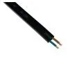Lävistyskaapeli 2 x 1,5 mm neopreeni musta per metri