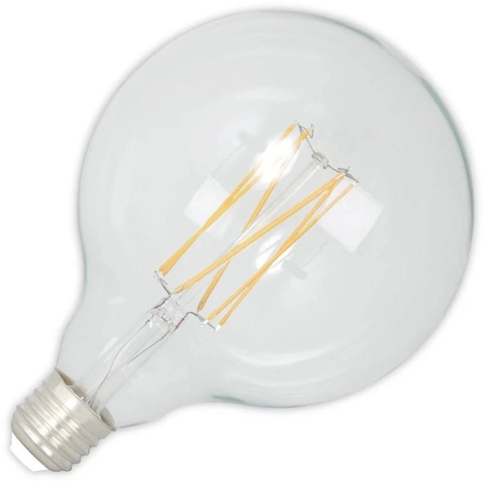 Lighto | LED-hehkulamppu | Suuri sovitin E27 | Globelamp | Kirkas | 125mm | 4W