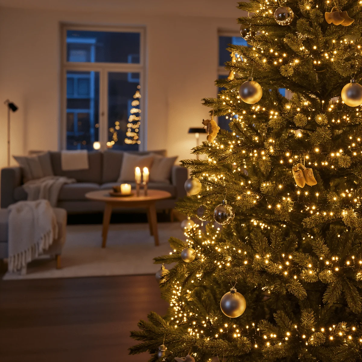 Lighto | Jouluvalot | Joulukuusen valot | 8-toiminnot | 576 LED-valoa | 5,7 metriä kaapelia