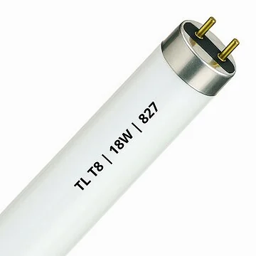 Loisteputki T8 | 18W | G13-asennus | 827 Erittäin lämmin valkoinen | 60cm