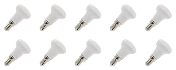 Lighto | LED-lamppu | Pieni kanta E14 | Heijastinlamppu | Kirkas | 39mm | 4W | 10 kpl