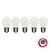 Bailey | 5x LED-pallolamppu | Suuri kanta E27 | 2W