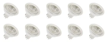 Lighto | LED-lamppu | GU5,3-asennus | Spot | Kirkas | 50mm | 3W | 10 kpl | 12V