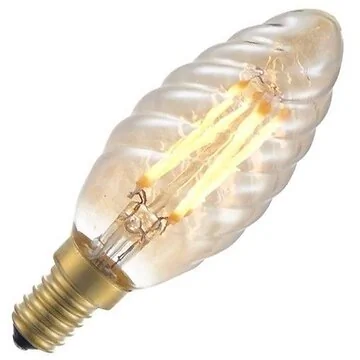 SPL LED hehkulamppu kierretty | 4W Pieni pistorasia E14 | Himmennettävä kultainen